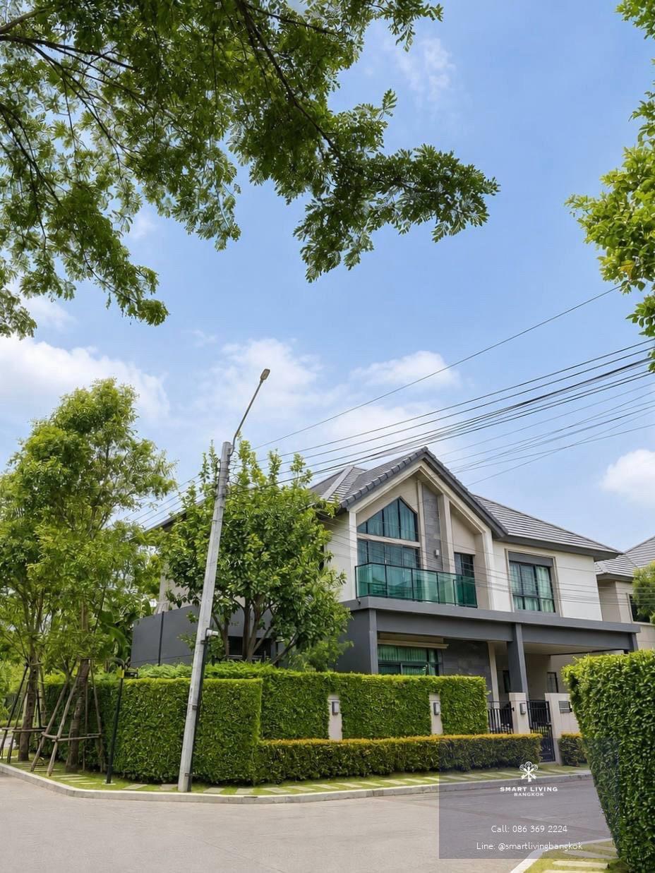 ขายบ้านเดี่ยว Bangkok Boulevard สาทร-ปิ่นเกล้า 2 ใกล้ Central Westville บ้านอายุ 3 ปี พร้อมอยู่ พร้อม EV Charger