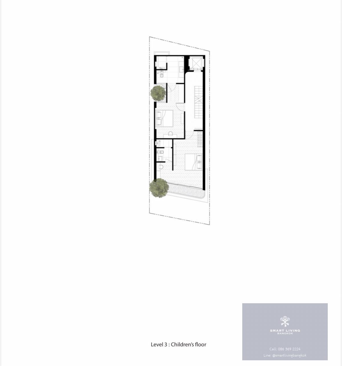 บ้านเดี่ยว 3 ห้องนอน The Residenti Ekkamai 10 พร้อมสระว่ายน้ำ พื้นที่ใช้สอย 320 ตร.ม. ใกล้ BTS เอกมัย