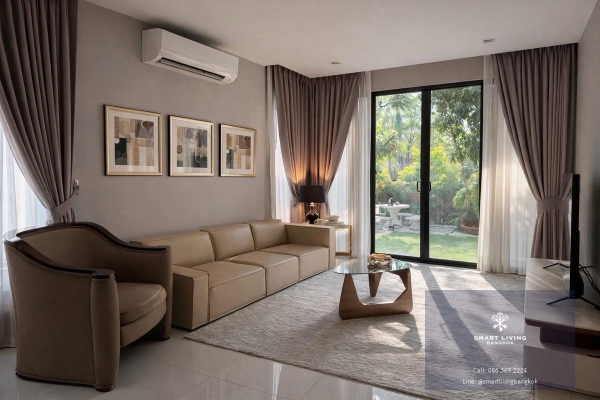 ขายบ้านเดี่ยว สัมมากร รังสิต คลอง 7 ขนาด 81.1 ตร.ว 3 ห้องนอน วิวสวนและน้ำ ใกล้ฟิวเจอร์พาร์ค