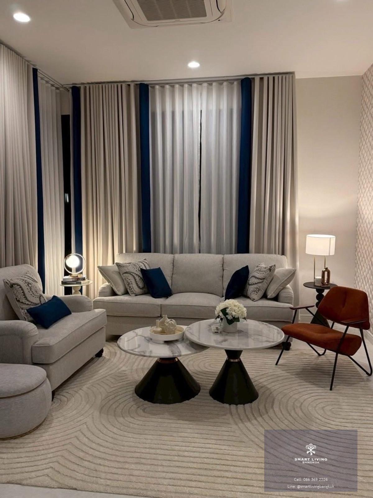 บ้านเดี่ยวหรูให้เช่า นาราสิริ พหลโยธิน–วัชรพล บ้านใหม่แต่งครบ 4 ห้องนอน พื้นที่ใหญ่ ถนนเทพรักษ์ ใกล้ทางด่วน