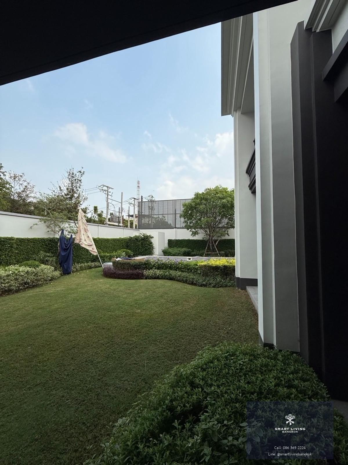 ให้เช่าบ้านเดี่ยว 5 ห้องนอน พร้อมสระว่ายน้ำ ใกล้ Brighton College Bangkok ทำเล Krungthep Kreetha เลี้ยงสัตว์ได้