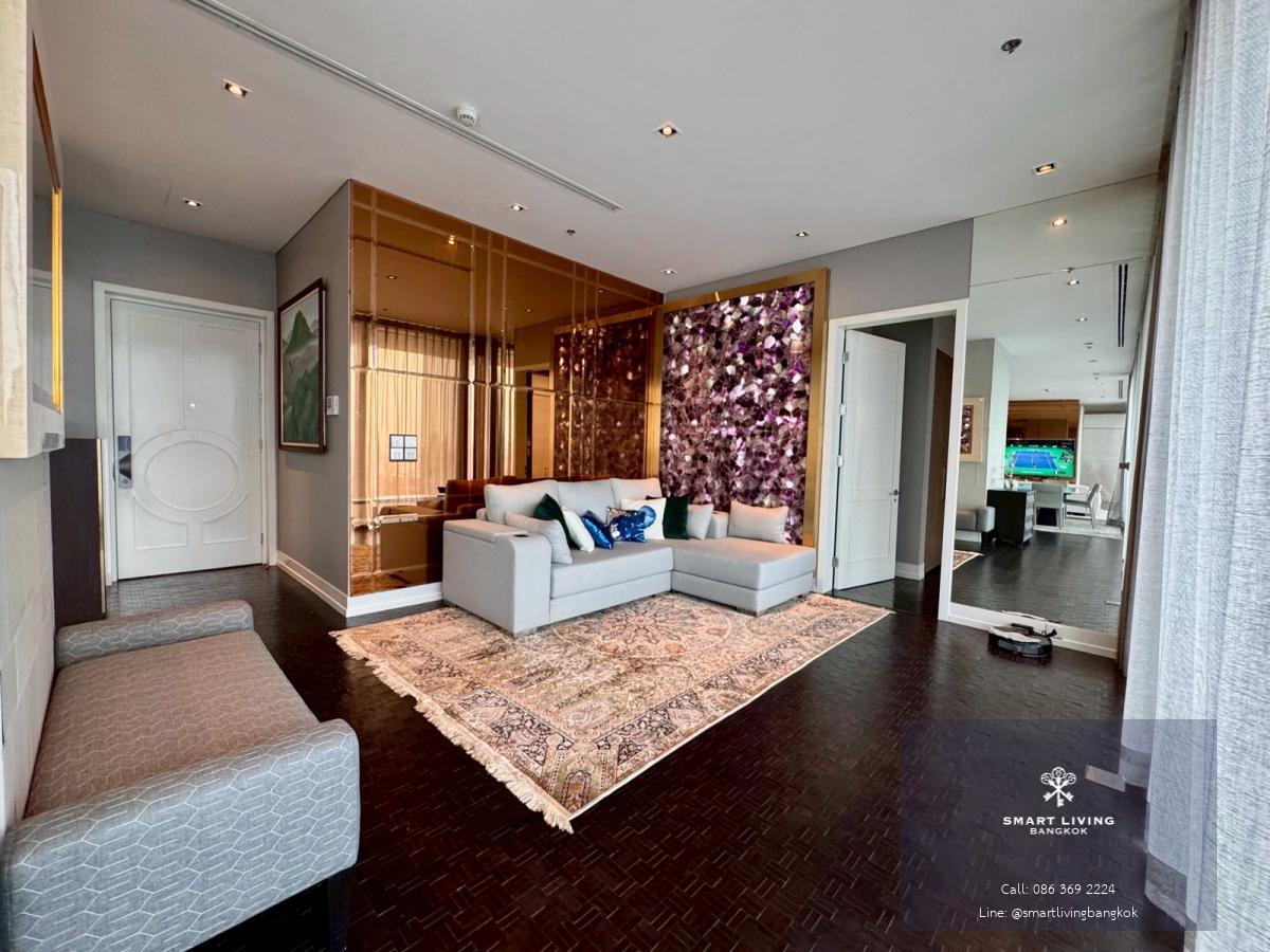 ขายและให้เช่าคอนโด 4 ห้องนอน ขนาดใหญ่ 272 ตร.ม The Ritz-Carlton Residences Bangkok ใกล้ BTS ช่องนนทรี ใจกลางสาทร ยูนิตหายาก