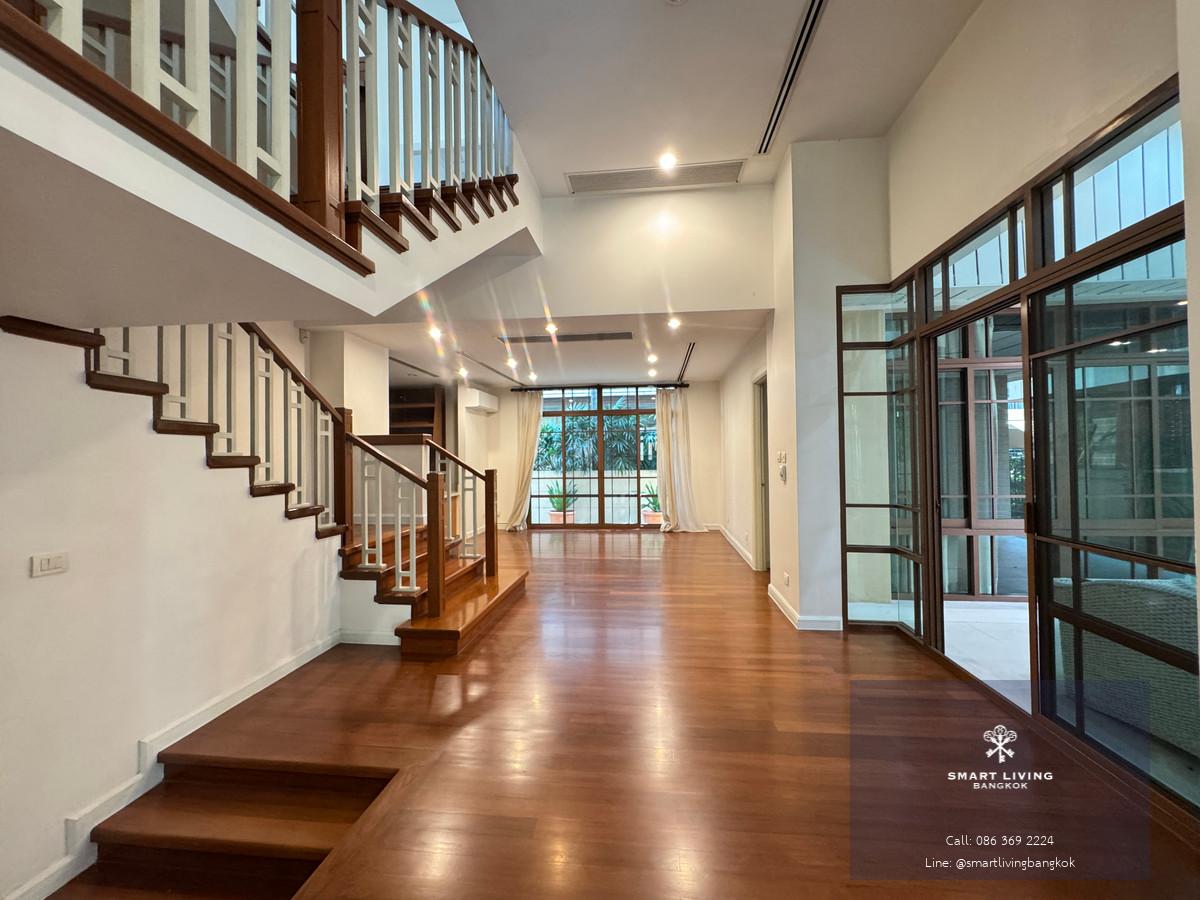 ให้เช่าบ้านเดี่ยวโครงการBAAN SANSIRI SUKHUMVIT 67 ใกล้BTSพระโขนง4ห้องนอน5ห้องน้ำ