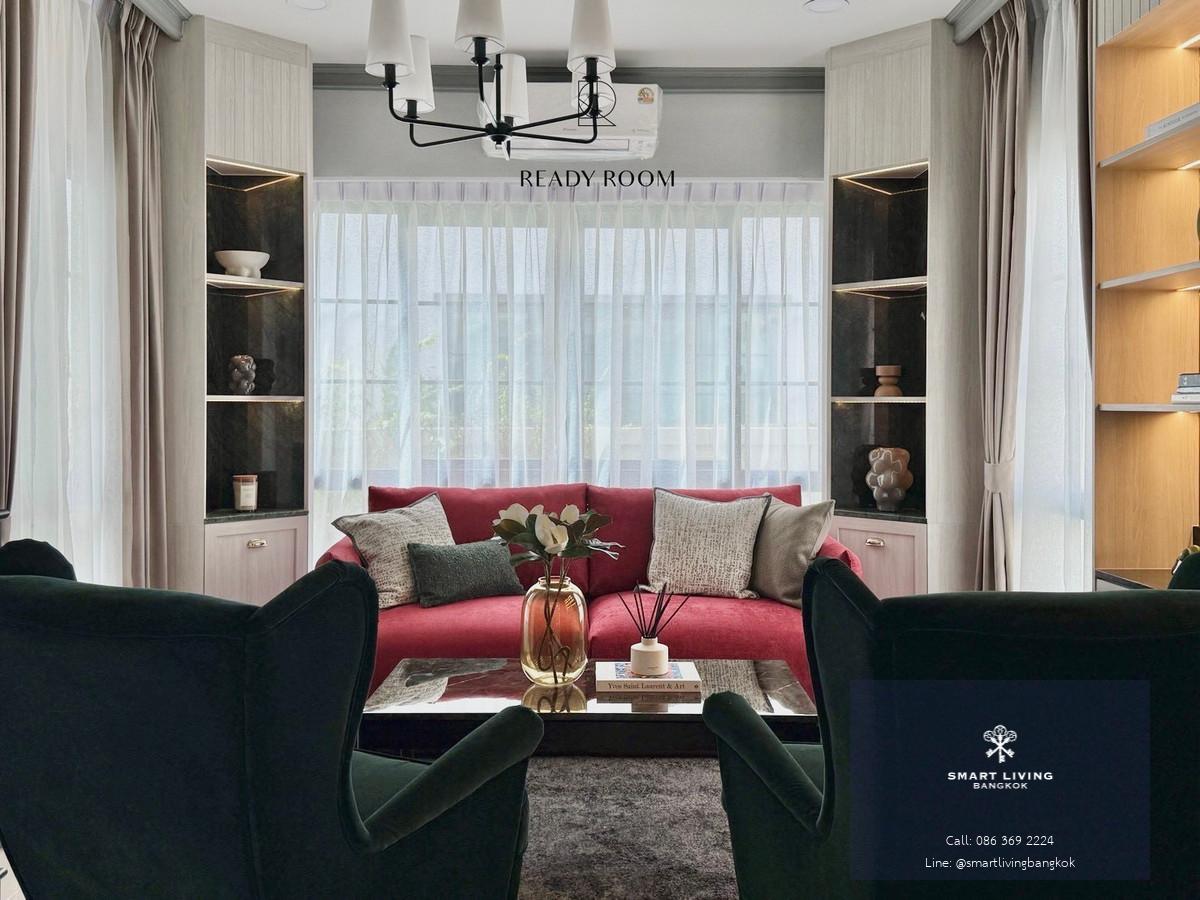 ✨ขาย/ให้เช่าบ้านหรูที่  The City Bangna 2 สไตล์ English Tudor Luxury 4ห้องนอน ตกแต่งหรูเฟอร์นิเจอร์คุณภาพ มีความเป็นส่วนตัว ใกล้ทางด่วน พร้อมเข้าอยู่