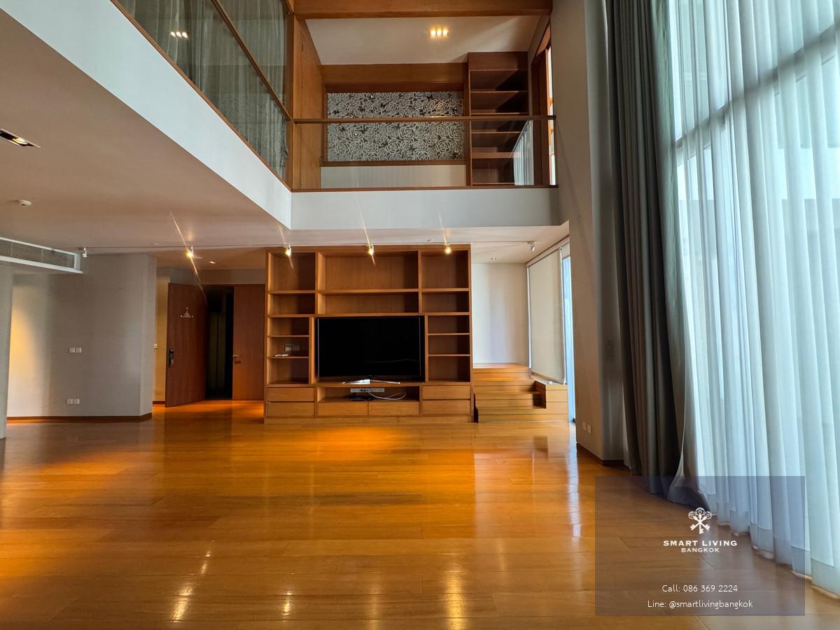 🏙️✨ ให้เช่า!! ห้องดูเพล็กซ์หายาก ที่ The Sukhothai Residences, ห้องขนาดใหญ่ พร้อมลิฟต์ส่วนตัว ระเบียงชมวิวเมือง และจากุชชี่ส่วนตัว, ทำเลใจกลางเมือง ย่านสาทร ใกล้ One Bangkok และ MRT ลุมพินี