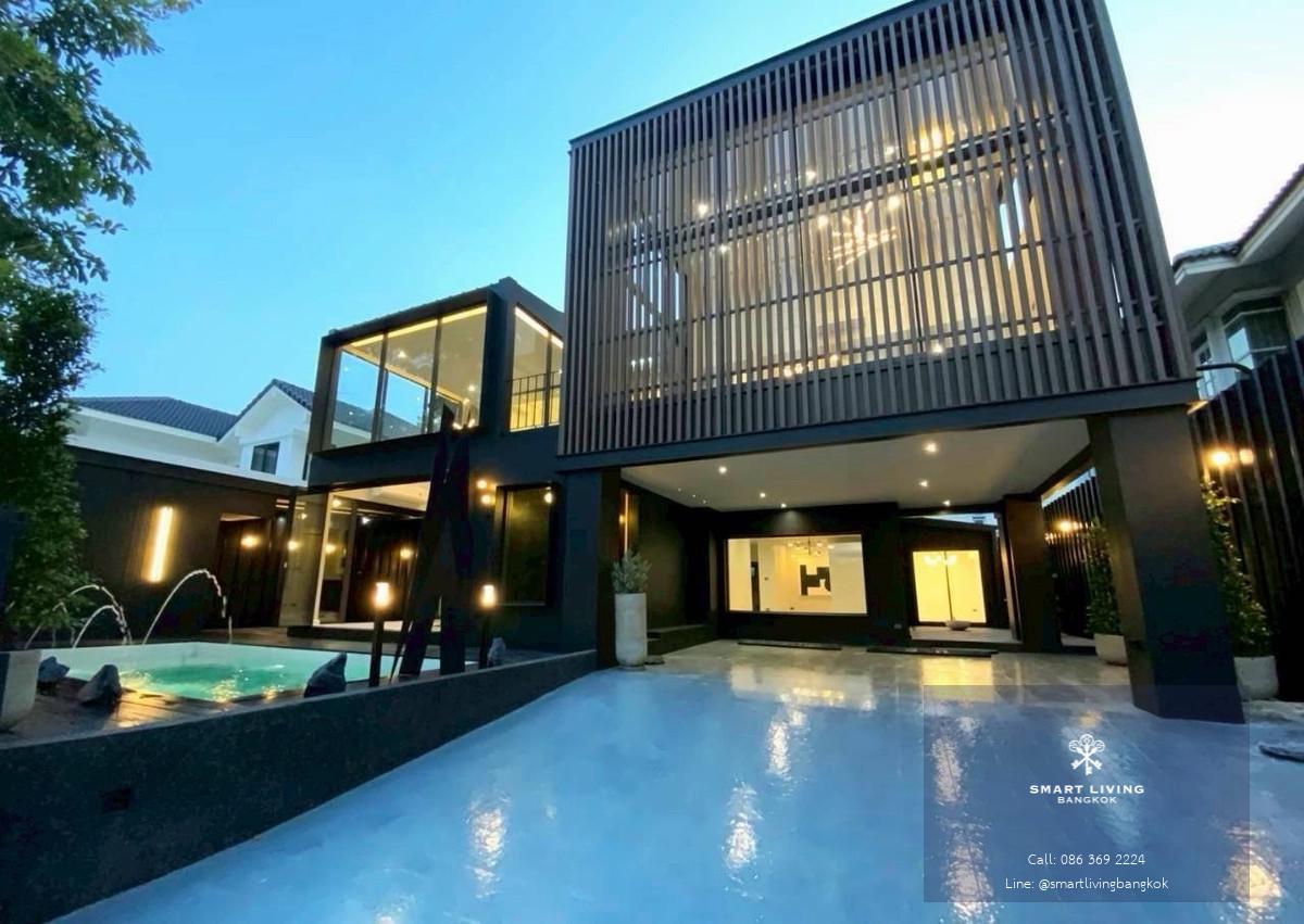 บ้านเดี่ยวพร้อมสระว่ายน้ำ ใจกลางลาดพร้าว130 รามคำแหง81 ทำเลเมือง เข้าออกหลายทาง ใกล้ The Mall บางกะปิ เหมาะอยู่อาศัยหรือโฮมออฟฟิศ