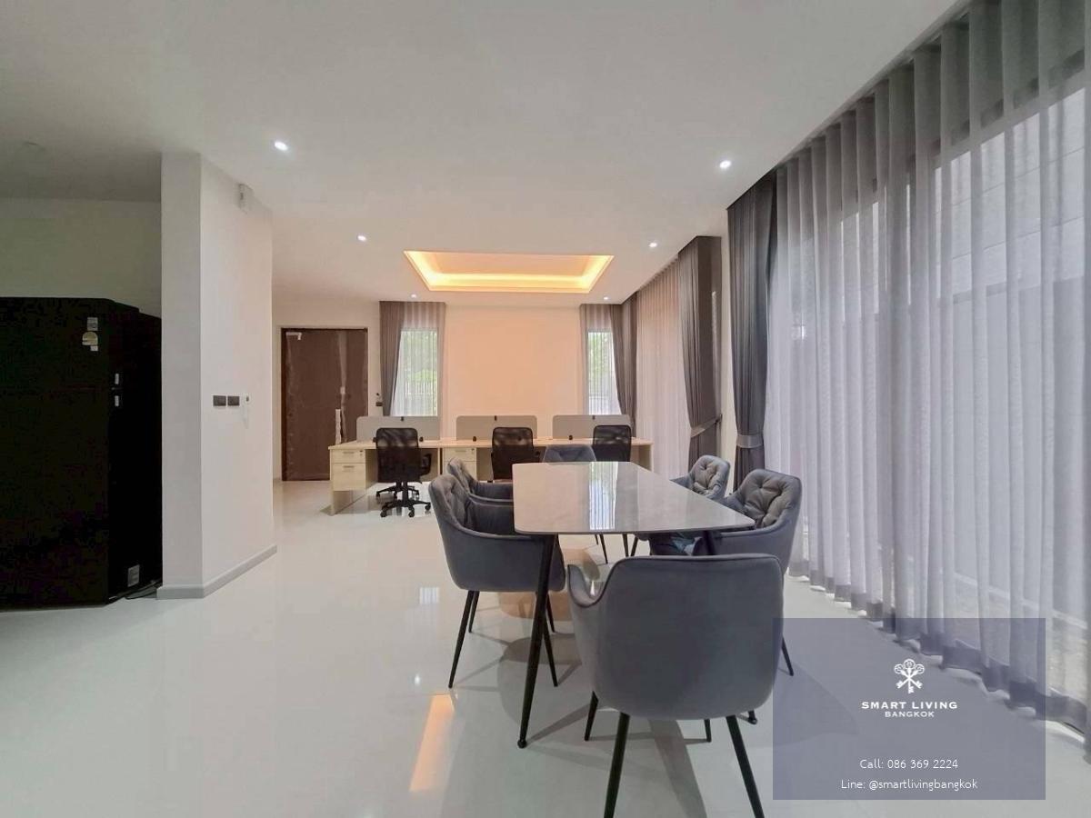 บ้านเดี่ยวให้เช่า ลาดพร้าว 101 บ้านใหม่ 3 ชั้น 270 ตร.ม. ใกล้ MRT เหมาะอยู่อาศัยและทำโฮมออฟฟิศ