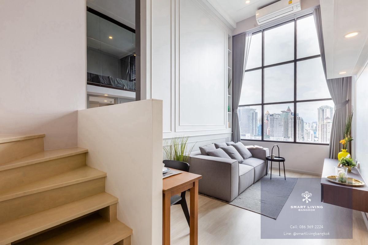 ขายคอนโดดูเพล็กซ์เพื่อการลงทุน Knightsbridge Prime Sathorn ทำเลศูนย์กลางธุรกิจ