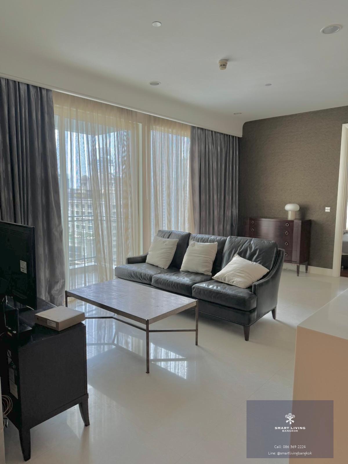 ให้เช่าคอนโด Q Langsuan 2 ห้องนอน ย่านหลังสวน-ชิดลม  ใกล้ BTS ชิดลม ใกล้ Lumphini Park