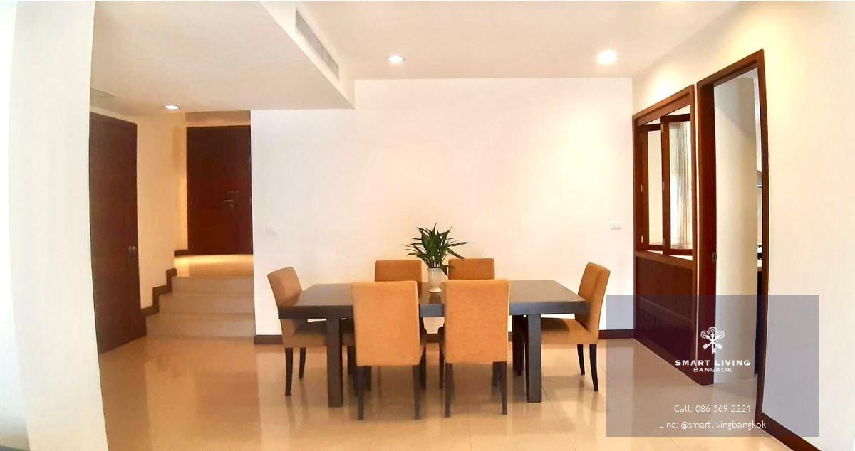 ให้เช่า คอนโด 3 ห้องนอน 200 ตร.ม.  Pet Friendly  ใกล้ BTS ช่องนนทรี