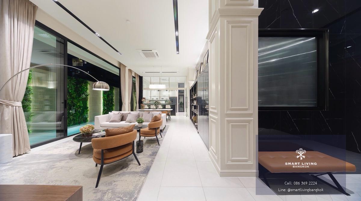 ขายบ้านใหม่ Arna Rama 9 พระราม 9 พร้อมlift และ สระว่ายน้ำ พื้นที่ใช้สอย 611 ตร.ม บ้าน 4 ห้องนอน ใกล้ MRT รามคำแหง 12 สายสีส้มในอนาคต ทำเลศักยภาพเหมาะอยู่อาศัยและลงทุน