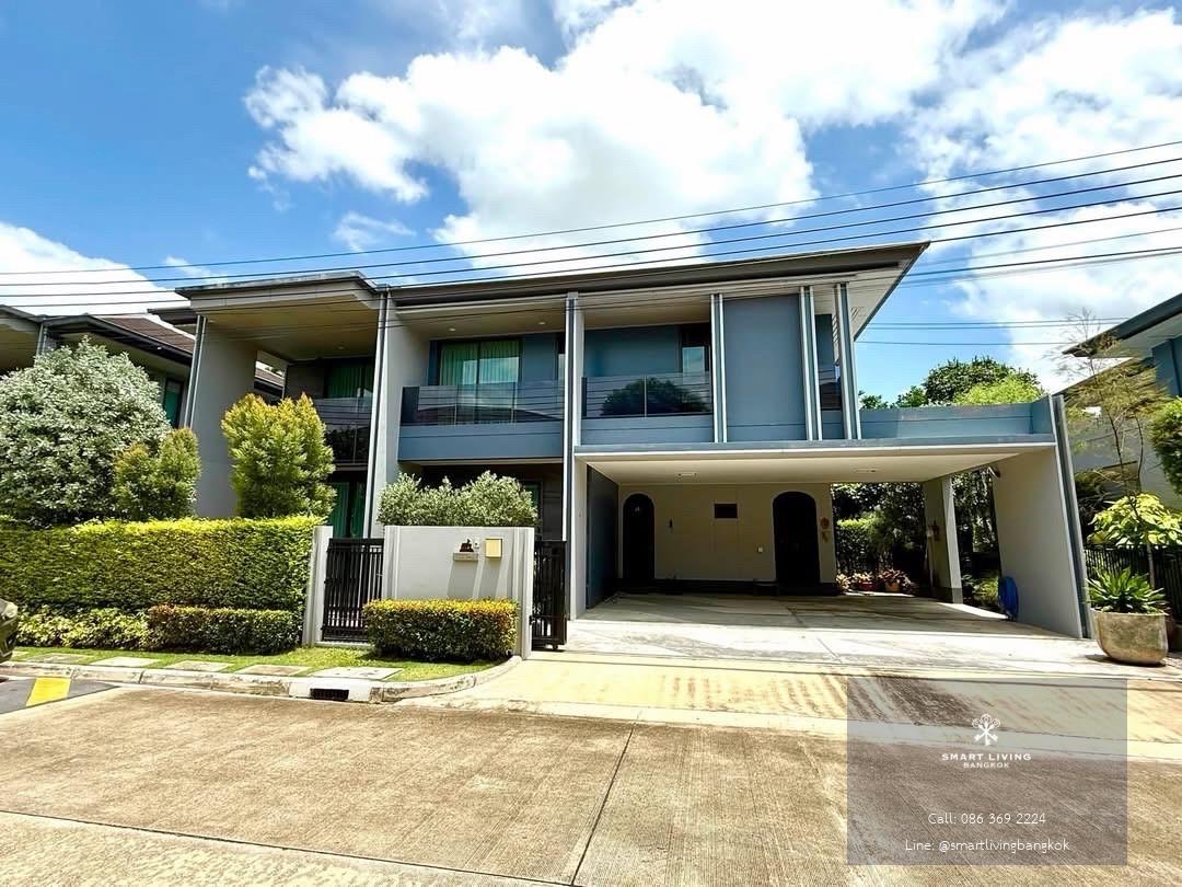บ้านหรูให้เช่าเศรษฐสิริ กรุงเทพกรีฑา 2 ใกล้ Brighton College Bangkok พร้อมเฟอร์นิเจอร์ครบ เหมาะสำหรับครอบครัว