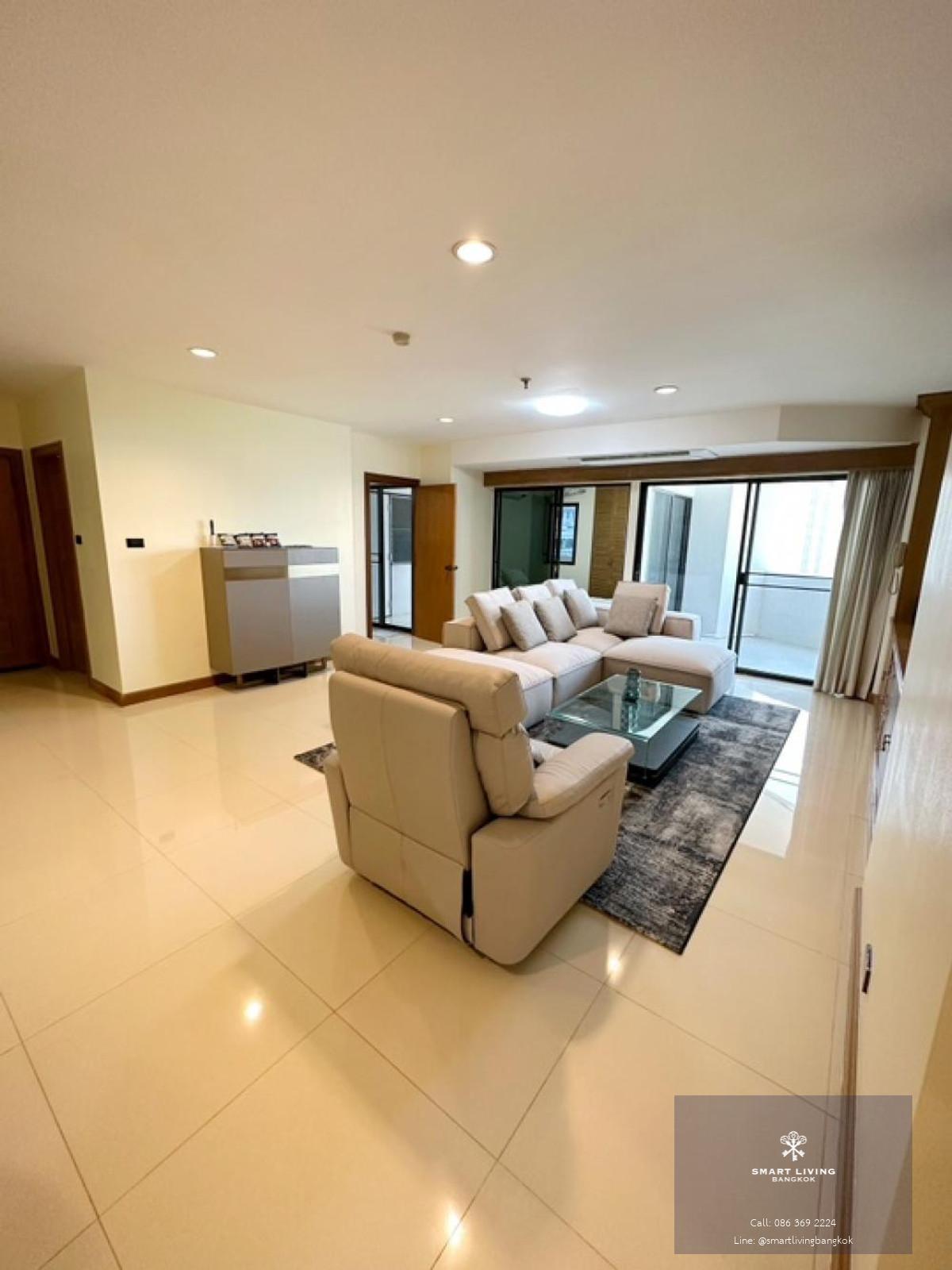 ให้เช่า/ขาย  คอนโด  Fifty fifth tower  3 ห้องนอน 170 ตร.ม. เฟอร์นิเจอร์ครบ