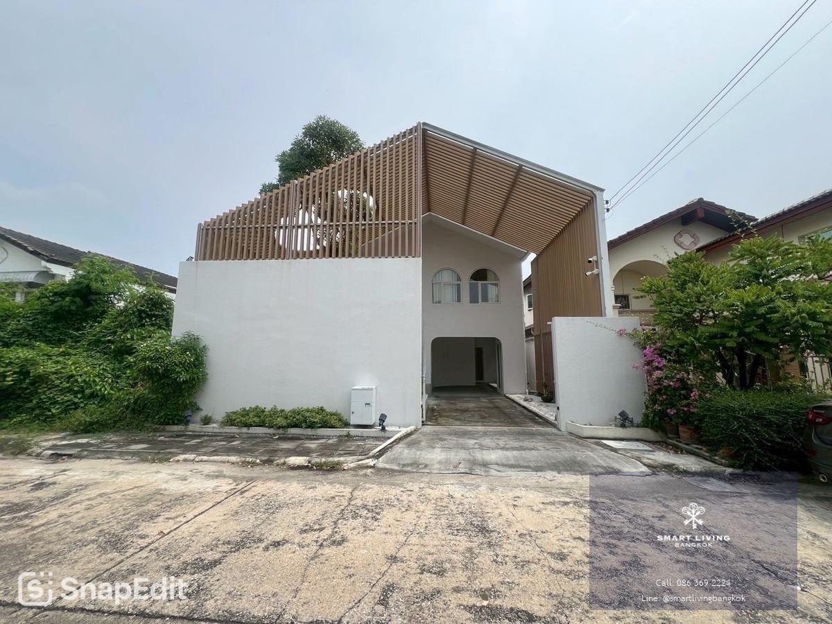 ขายบ้านเดี่ยว หมู่บ้านเมืองทองการ์เด้นท์ พัฒนาการ 65 บ้านรีโนเวทใหม่ 50 ตร.วา พื้นที่ใช้สอย 250 ตร.ม.