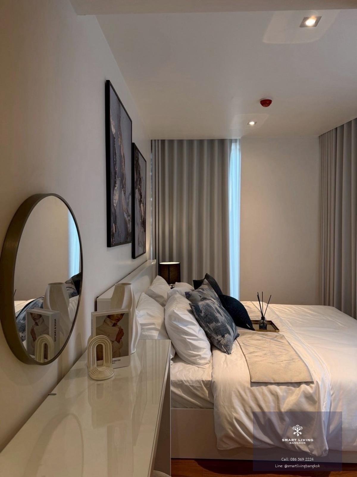 คอนโด 2 ห้องนอน พร้อมอยู่ ใกล้ BTS สะพานตากสิน วิวเมือง ทำเลเจริญกรุง เชื่อมสาทร เหมาะอยู่อาศัยและลงทุน