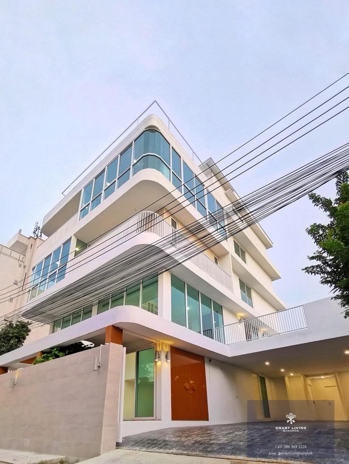 บ้านเดี่ยว 5 ชั้น รีโนเวทใหม่ อ่อนนุช ขายพร้อมผู้เช่าระยะยาว