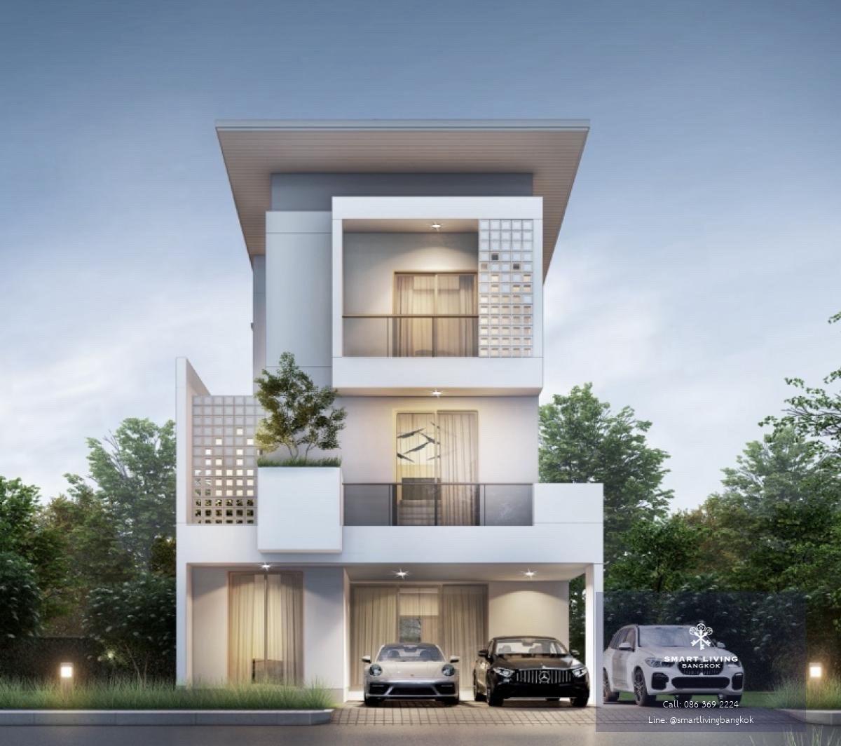 ขายบ้านเดี่ยวหรู 4 ห้องนอน (230 ตร.ม. 3 ที่จอดรถ) ทำเลศักยภาพสุคนธสวัสดิ์-เกษตรนวมินทร์ ใกล้ Central Eastville และ รร.สตรีวิทยา 2 เชื่อมต่อเอกมัย-รามอินทราสะดวก