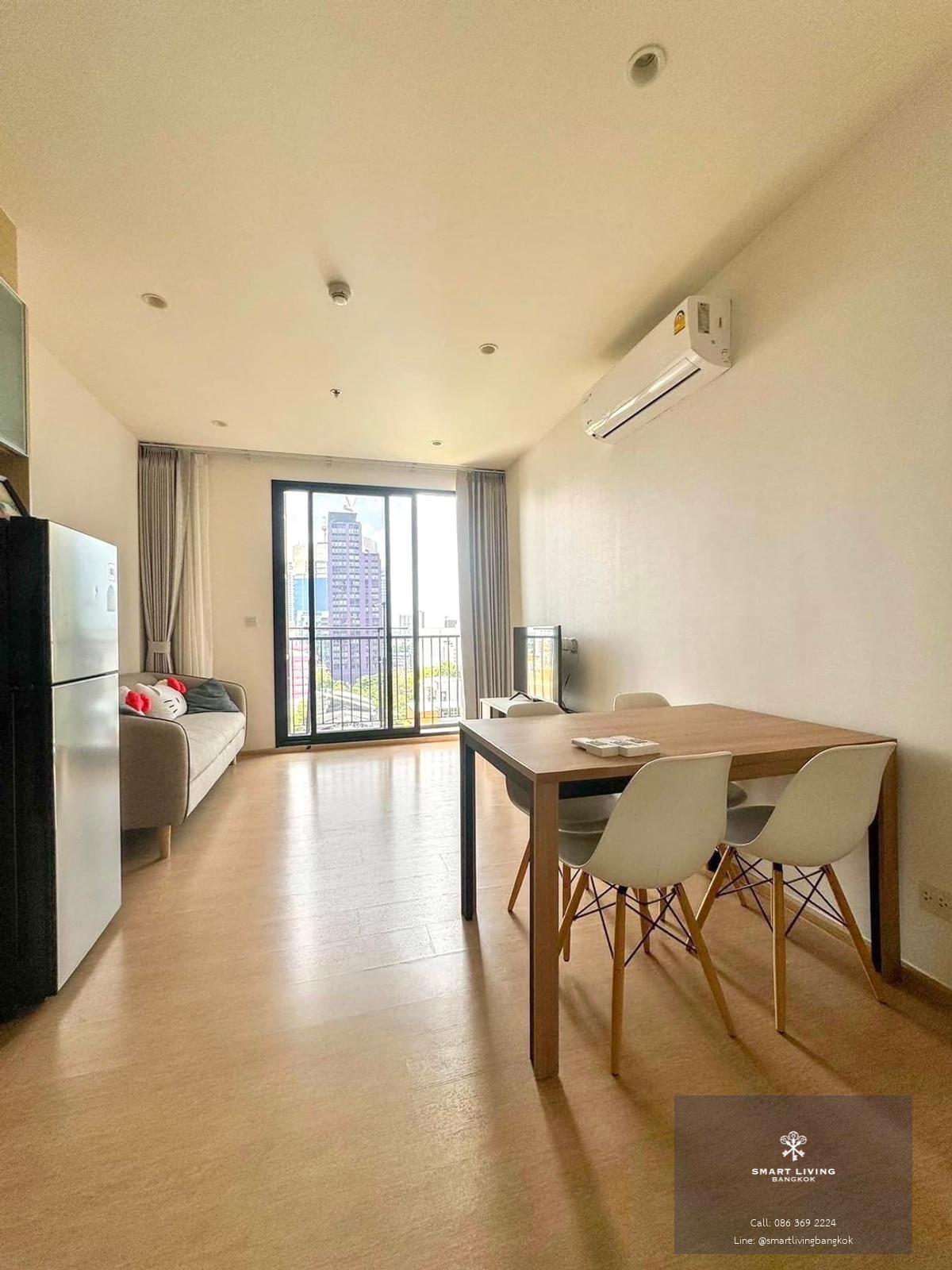 ขายพร้อมผู้เช่า Maru Ekkamai  2 ห้องนอน 55 ตร.ม.  Pet friendly  ใกล้ BTS Ekkamai