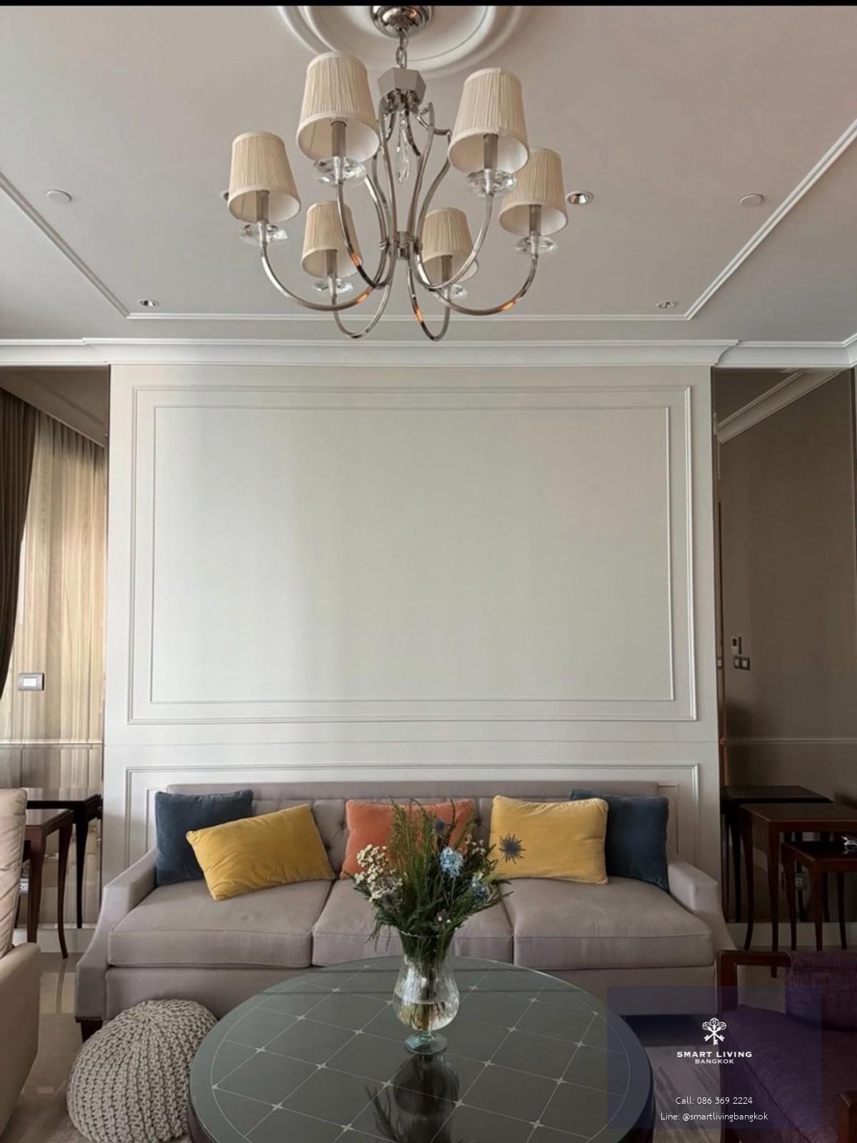 คอนโด Sindhorn Residence ห้องมุม ทำเลหลังสวน ใกล้สวนลุม ห้องว่าง พร้อมอยู่ ทำเล Super Prime เหมาะอยู่อาศัยและลงทุน