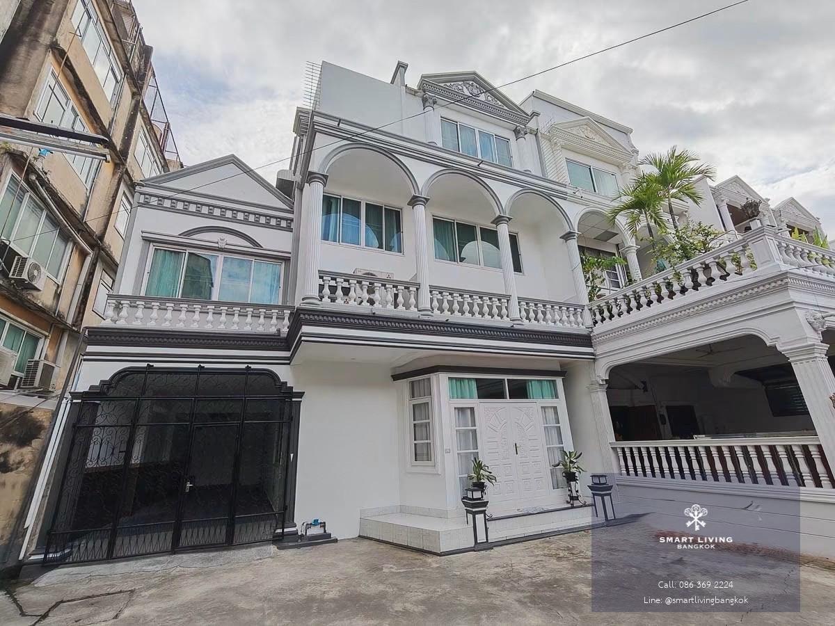 บ้านรีโนเวทใหม่ พื้นที่ใหญ่ ฟังก์ชันครบ ทำเลพระราม 3 เชื่อมต่อสาทร สีลม ใกล้ King’s College และ Central Rama 3 เหมาะอยู่อาศัยหรือทำโฮมออฟฟิศ
