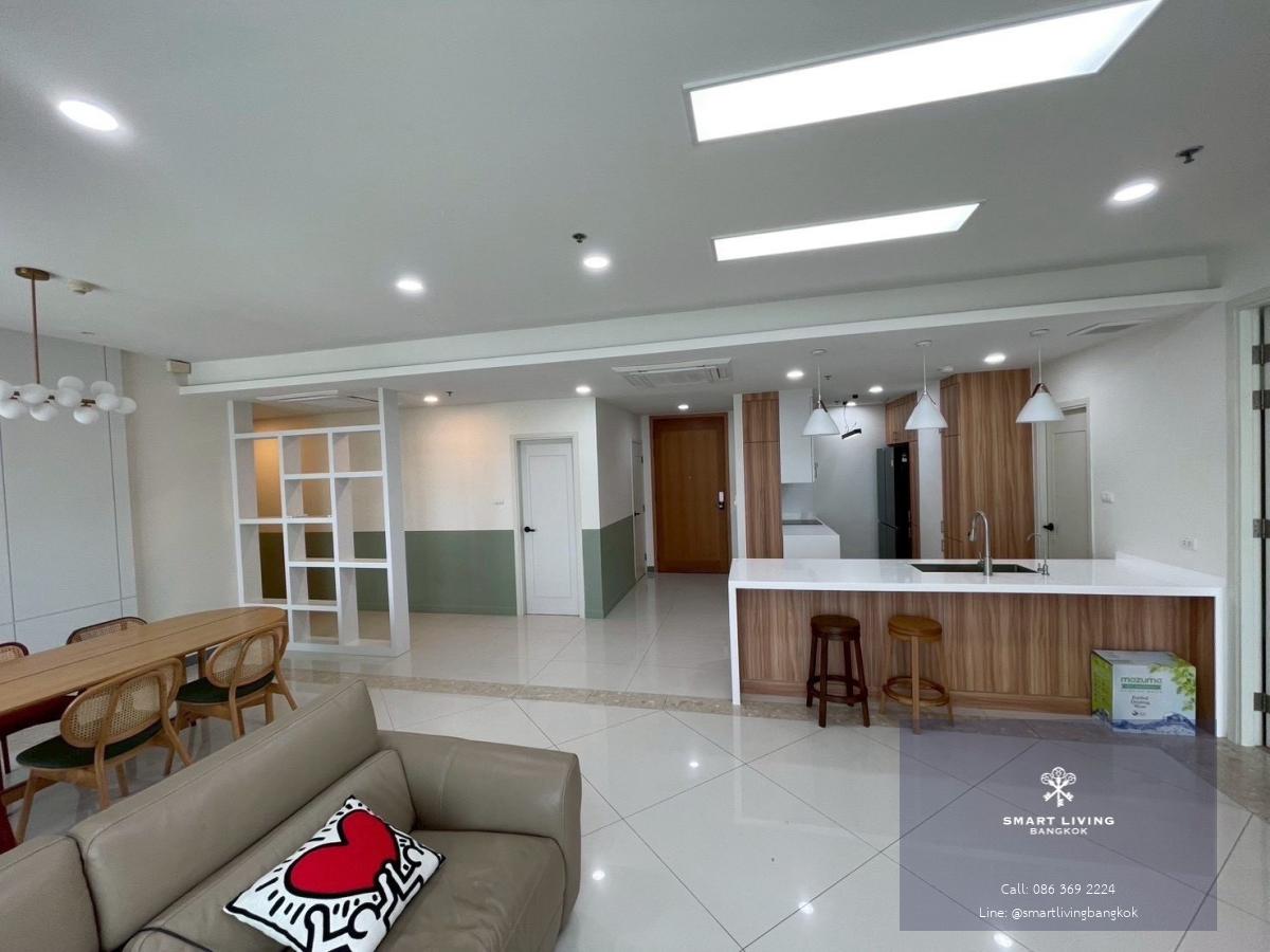 คอนโดหรูสาทร ห้องใหญ่ 3 ห้องนอน ใกล้ BTS ช่องนนทรี เหมาะลงทุน ปล่อยเช่าง่ายในย่านธุรกิจ