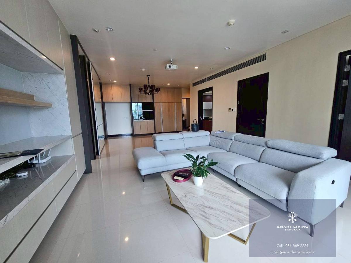 ให้เช่าคอนโดหรูชิดลม (2นอน 154ตร.ม.) ห้องมุมชั้นสูง วิวเมืองสวย สเปซกว้างขวาง มีห้องแม่บ้าน ใกล้ BTS ชิดลม