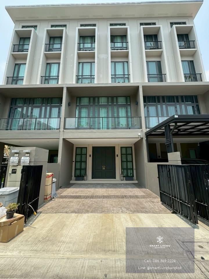 ทาวน์โฮมหรู 4 ชั้น Patio รัชโยธิน ใกล้ BTS รัชโยธิน  เหมาะที่จะพักอาศัย หรือ โฮมออฟฟิศ
