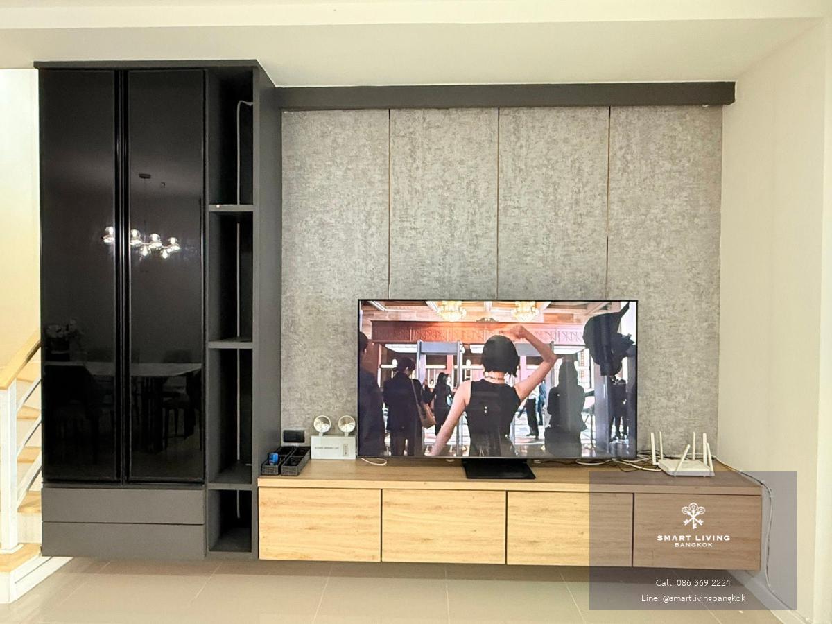 ให้เช่าทาวน์โฮมหลังมุม The Connect UP 3 ลาดพร้าว  แต่งสวย 3 ห้องนอน เฟอร์ครบ หิ้วกระเป๋าเข้าอยู่ได้เลย (ฟรี WiFi!)