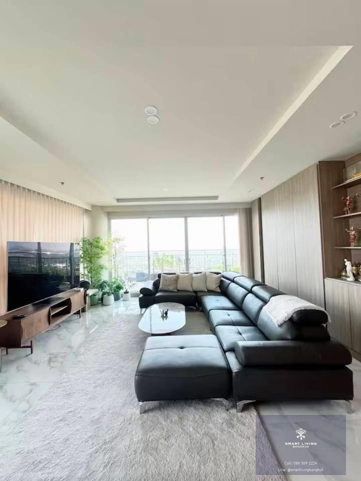 ขายพร้อมผู้เช่า ถึง กุมภาพันธ์ 2570
 คอนโดริมแม่น้ำเจ้าพระยา พระราม 3 ยูนิตขนาดใหญ่