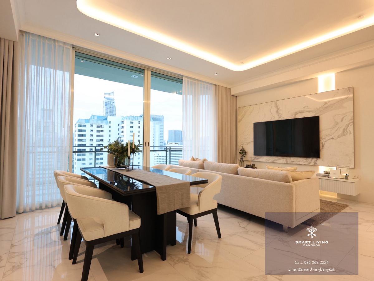 ขายคอนโด Royce Private Residences สุขุมวิท 31 ใกล้ BTS พร้อมพงษ์ 600 ม. 3 ห้องนอน 143 ตร.ม โซน Em District วิวโล่ง