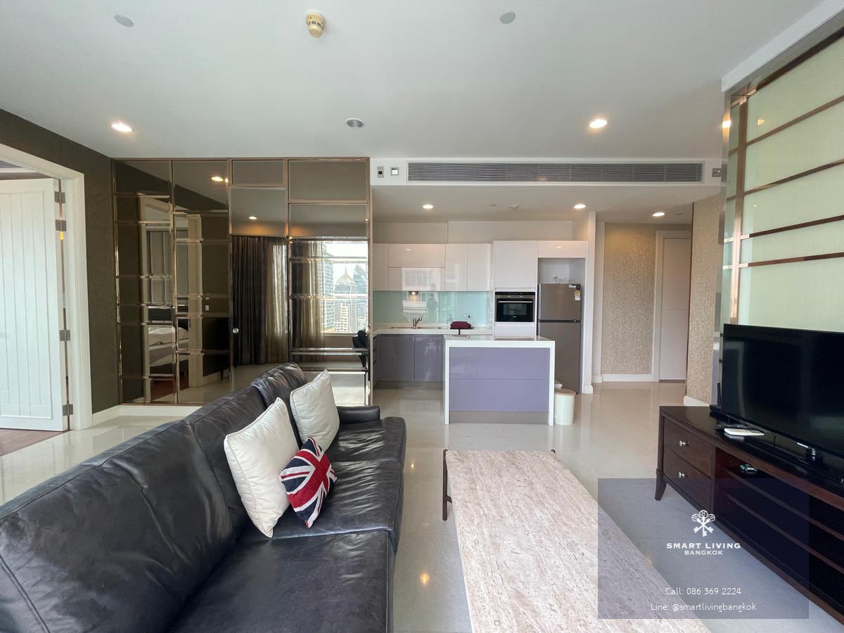 ให้เช่า คอนโด   Q Langsuan  2 ห้องนอน 106 ตร.ม.  ใกล้BTS ชิดลม ใกล้ สวนลุมพินี