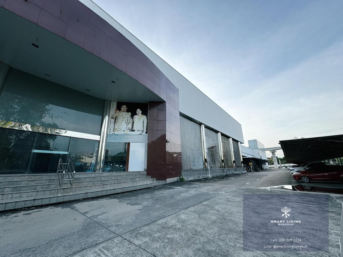 ให้เช่าโชว์รูมพร้อมโกดังขนาดใหญ่ 6.5 ไร่ (13,000 ตร.ม.) สี่แยกมีนบุรี เข้า-ออก 2 ทาง ใกล้ MRT เศรษฐบุตรบำเพ็ญ 200 ม.