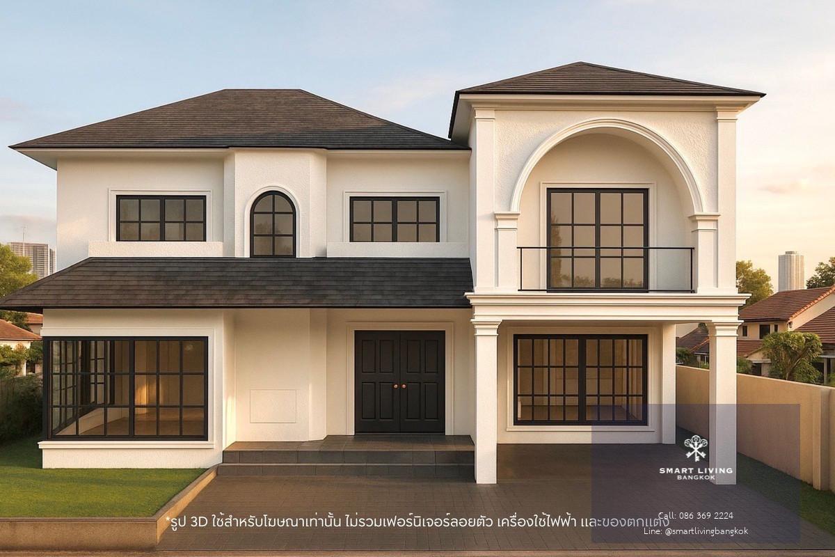 บ้านเดี่ยวรีโนเวทใหม่ บางนา ใกล้โรงเรียนนานาชาติ ใกล้ Central บางนา เหมาะอยู่อาศัยและลงทุน