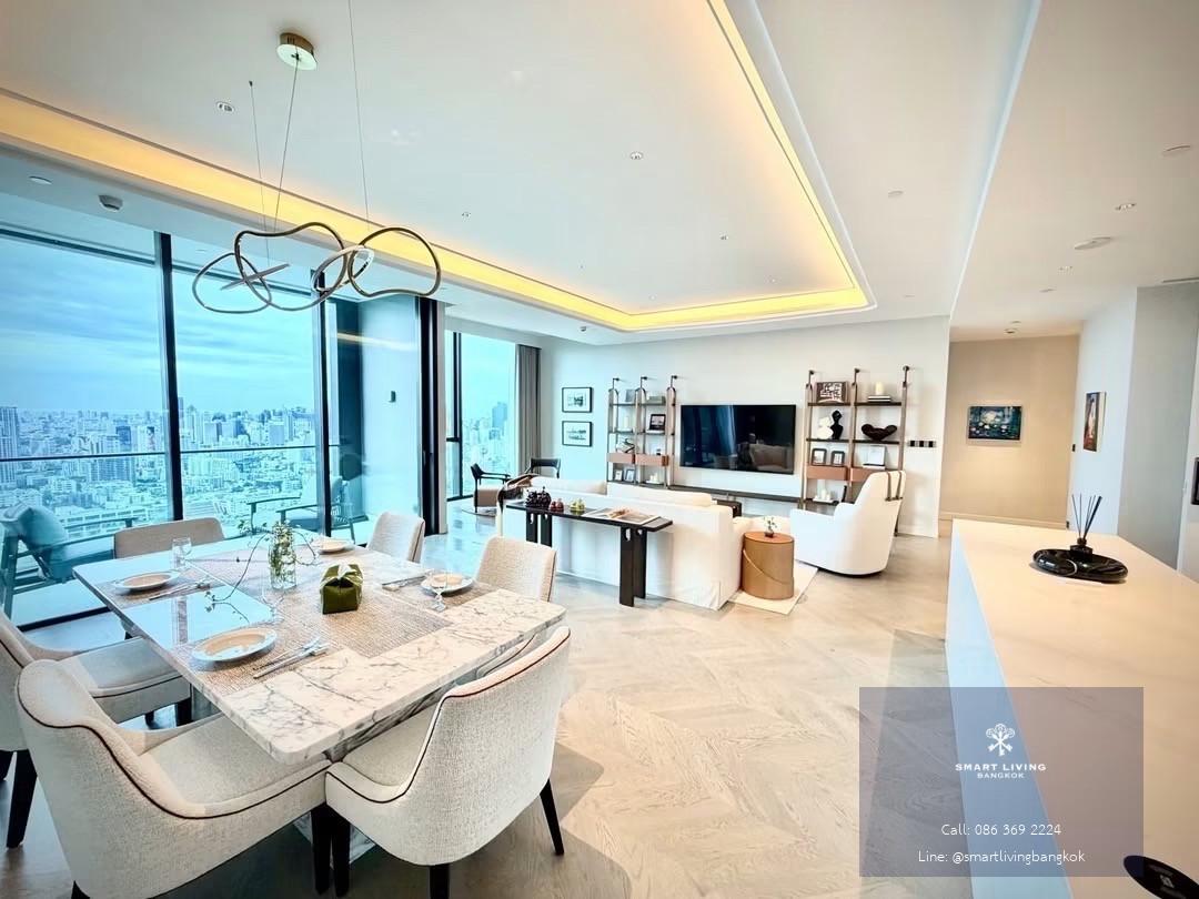 คอนโดหรูให้เช่า One89 Wireless ใกล้ BTS เพลินจิต ตรงข้ามสวนลุมพินี พื้นที่ขนาดใหญ่ 218 ตร.ม ชั้นสูง พร้อมลิฟต์ส่วนตัว