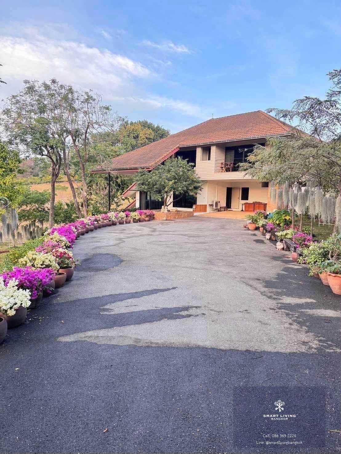 ขายบ้านหรูเขาใหญ่ 45 ล้านบาท ที่ดิน 1,800 ตารางวา ทำเลสงบเป็นส่วนตัว เหมาะสำหรับพักผ่อนท่ามกลางธรรมชาติ