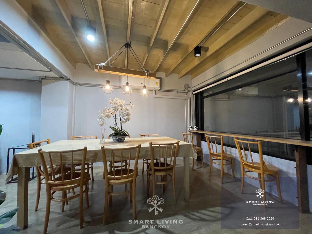 ทาวน์เฮ้าส์ให้เช่าใกล้ BTS หมอชิต เหมาะทำโฮมออฟฟิศ คาเฟ่ Airbnb หรืออยู่อาศัย