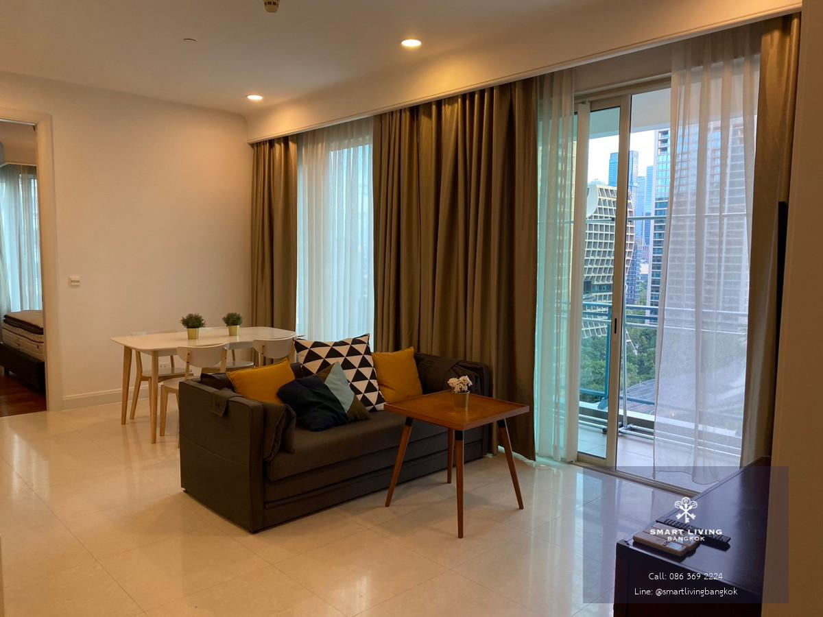 ✨ For Rent Luxury Condo | Q Langsuan | 2 Bed 2 Bath | 106 sqm | BTS Chit Lom | BTS Ratchadamri | Langsuan | Pool View | Garden View | Recently Renovated | Parking Included