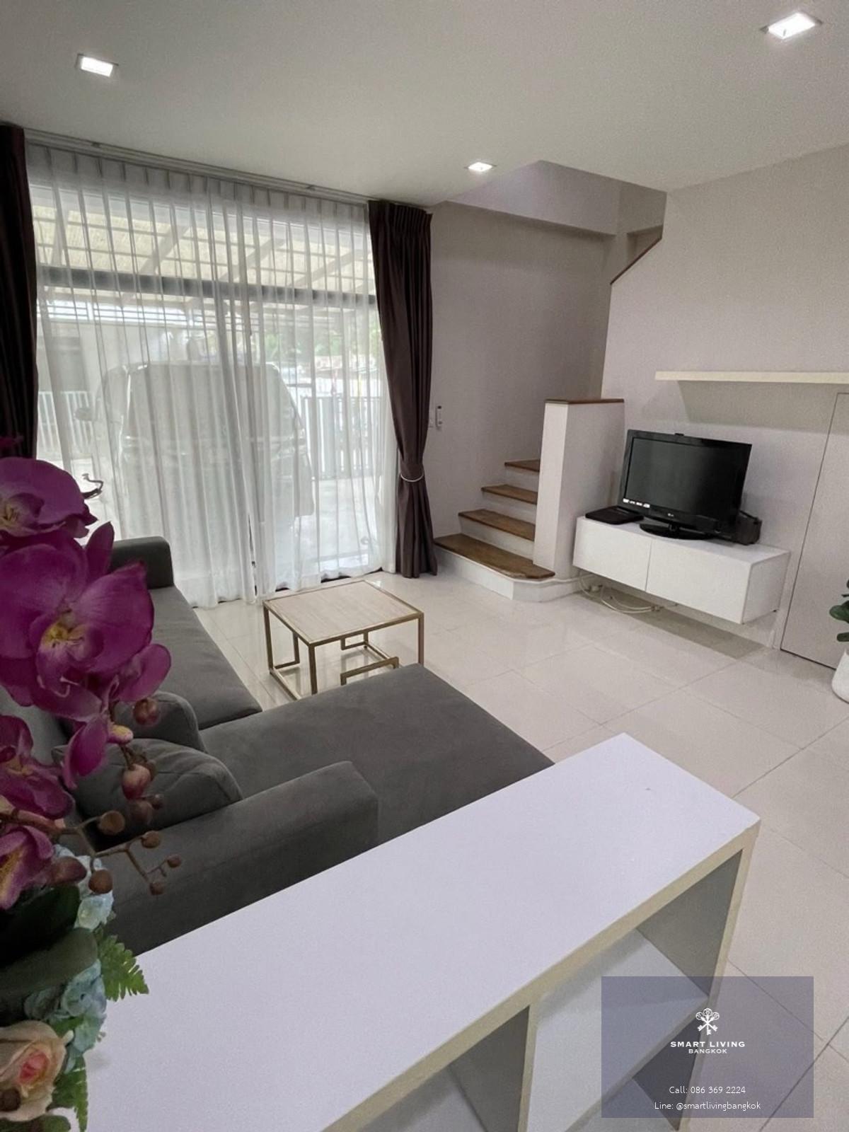 ทาวน์โฮม 3 ชั้น หลังหัวมุม โครงการ Cozy โชคชัย 4 ขนาด 29 ตร.วา