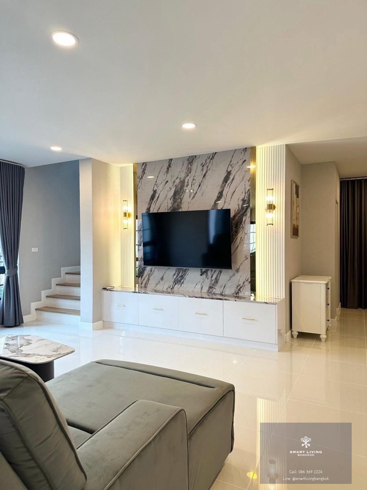 บ้านเดี่ยวให้เช่า Centro Bangna เฟส 2 หลังใหญ่ 4 ห้องนอน ใกล้ Mega Bangna และโรงเรียนนานาชาติ เลี้ยงสัตว์ได้