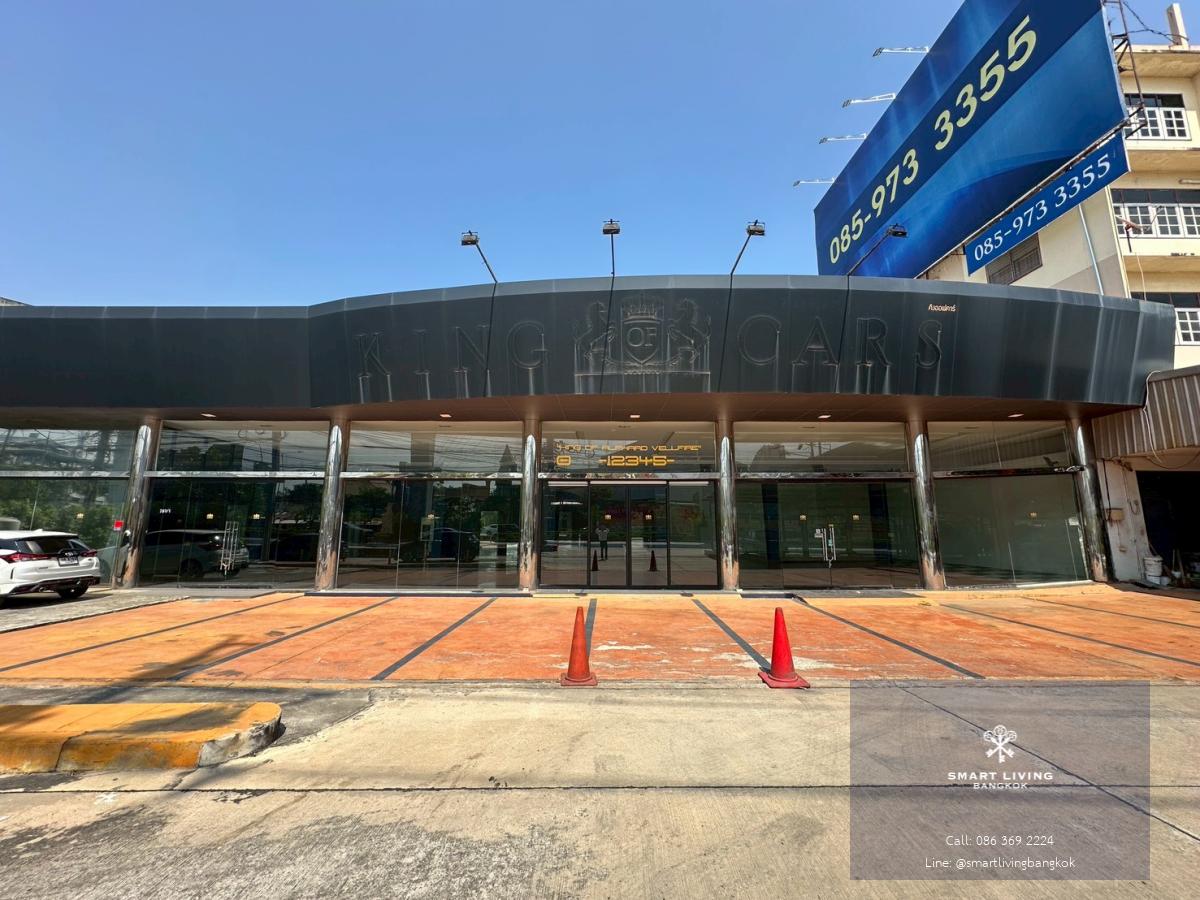 ให้เช่า โชว์รูม ศรีนครินทร์ (Showroom Srinakharin) พื้นที่เชิงพาณิชย์ขนาดใหญ่ 1,000 ตร.ม. ทำเลทองใกล้ MRT กลันตัน