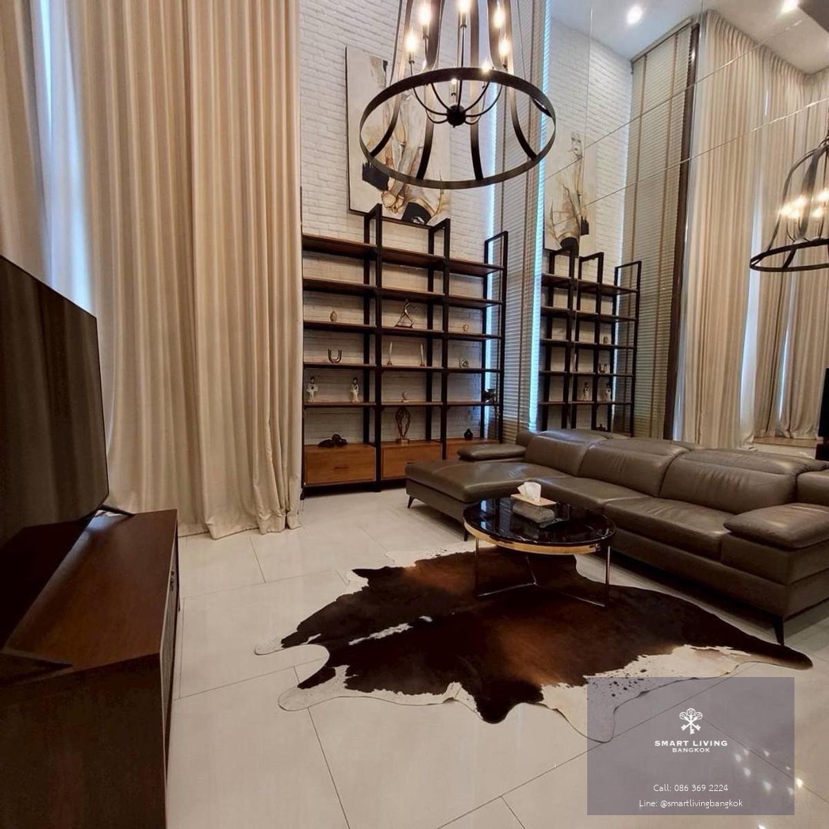 ขาย / ให้เช่าคอนโดดูเพล็กซ์ 1 ห้องนอน ขนาดใหญ่ ใกล้ BTS พร้อมพงษ์ สุขุมวิท 24