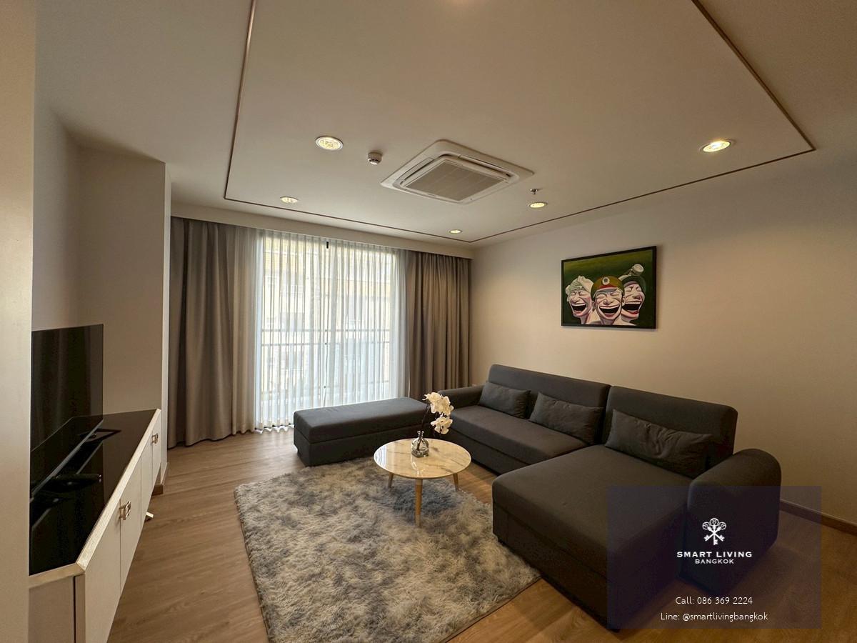 Spacious 2-Bedroom ห้องขนาดใหญ่ในย่านสาทร ใจกลางย่านธุรกิจของกรุงเทพฯ / Unit 125 Sq.m. Near BTS St.Louis เดินทางสะดวก ใกล้รถไฟฟ้า และรายล้อมด้วยอาคารสำนักงาน ร้านอาหาร โรงพยาบาล และสิ่งอำนวยความสะดวกครบครัน