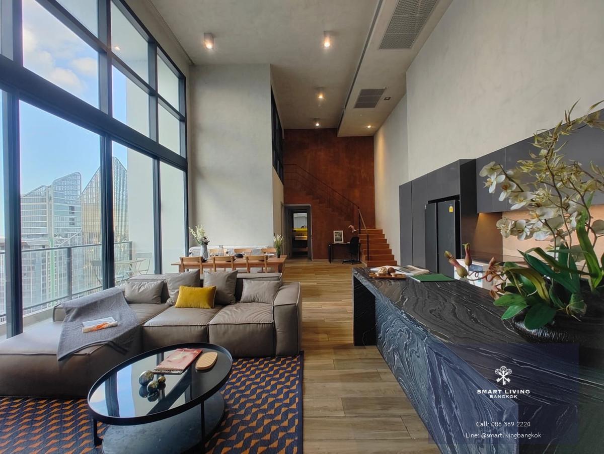 ขายเพนท์เฮาส์ดูเพล็กซ์ อโศก ใกล้ BTS Asoke MRT Sukhumvit ขายพร้อมผู้เช่า รายได้ 140,000 บาท/เดือน ถึงปี 2027