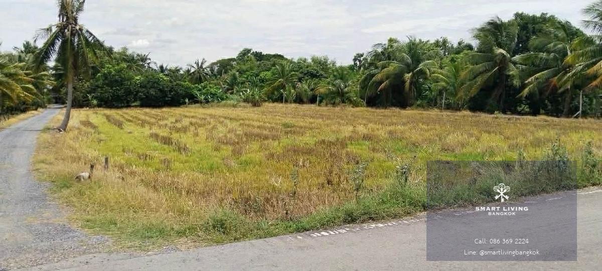 ที่ดินแปลงใหญ่ติดคลอง หนองจอก หน้ากว้างพิเศษ เหมาะพัฒนาและถือครองระยะยาว