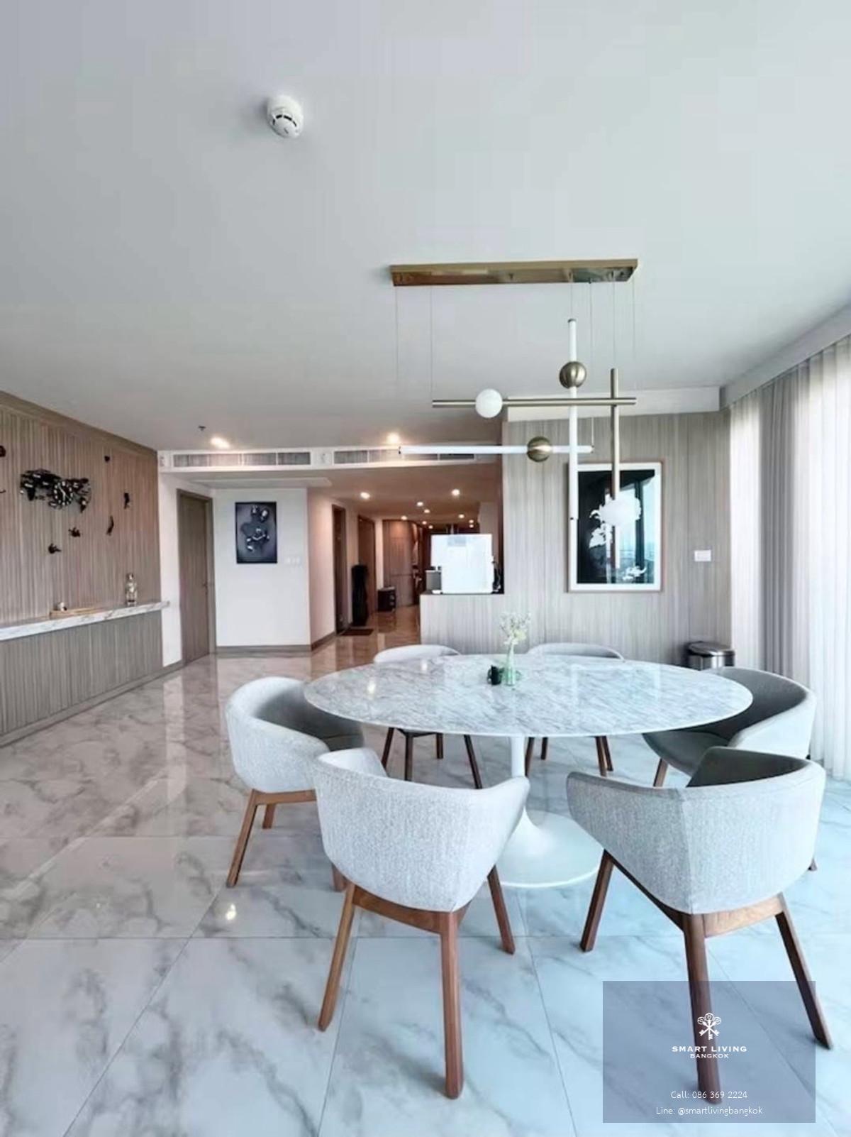 ขายพร้อมผู้เช่า ถึง กุมภาพันธ์ 2570
 คอนโดริมแม่น้ำเจ้าพระยา พระราม 3 ยูนิตขนาดใหญ่