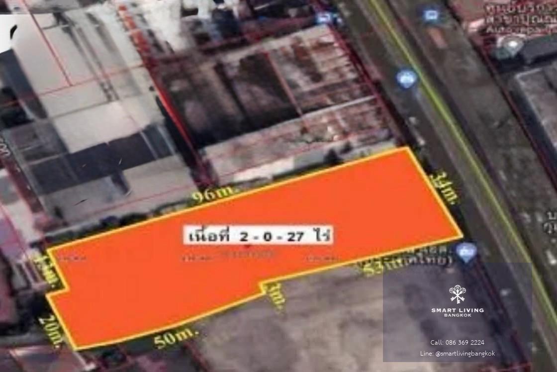 ขายที่ดินผังสีส้มแปลงใหญ่พร้อมสิ่งปลูกสร้างในทำเลสุขุมวิท ใกล้ BTS บางจาก เหมาะสำหรับลงทุนและพัฒนาโครงการ