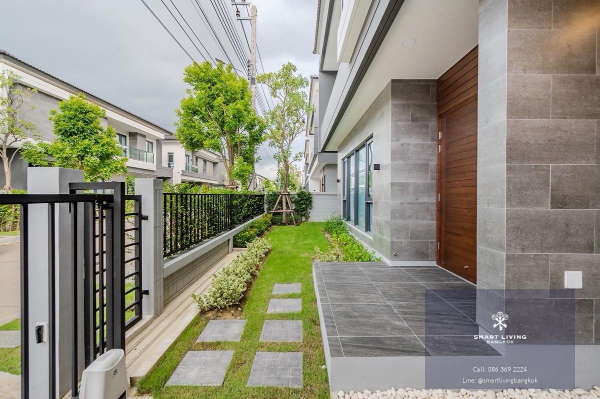 บ้านเดี่ยวหรู พร้อมเฟอร์นิเจอร์ครบ ใกล้เมกะบางนา โรงเรียนนานาชาติ และโรงพยาบาลหลายแห่ง