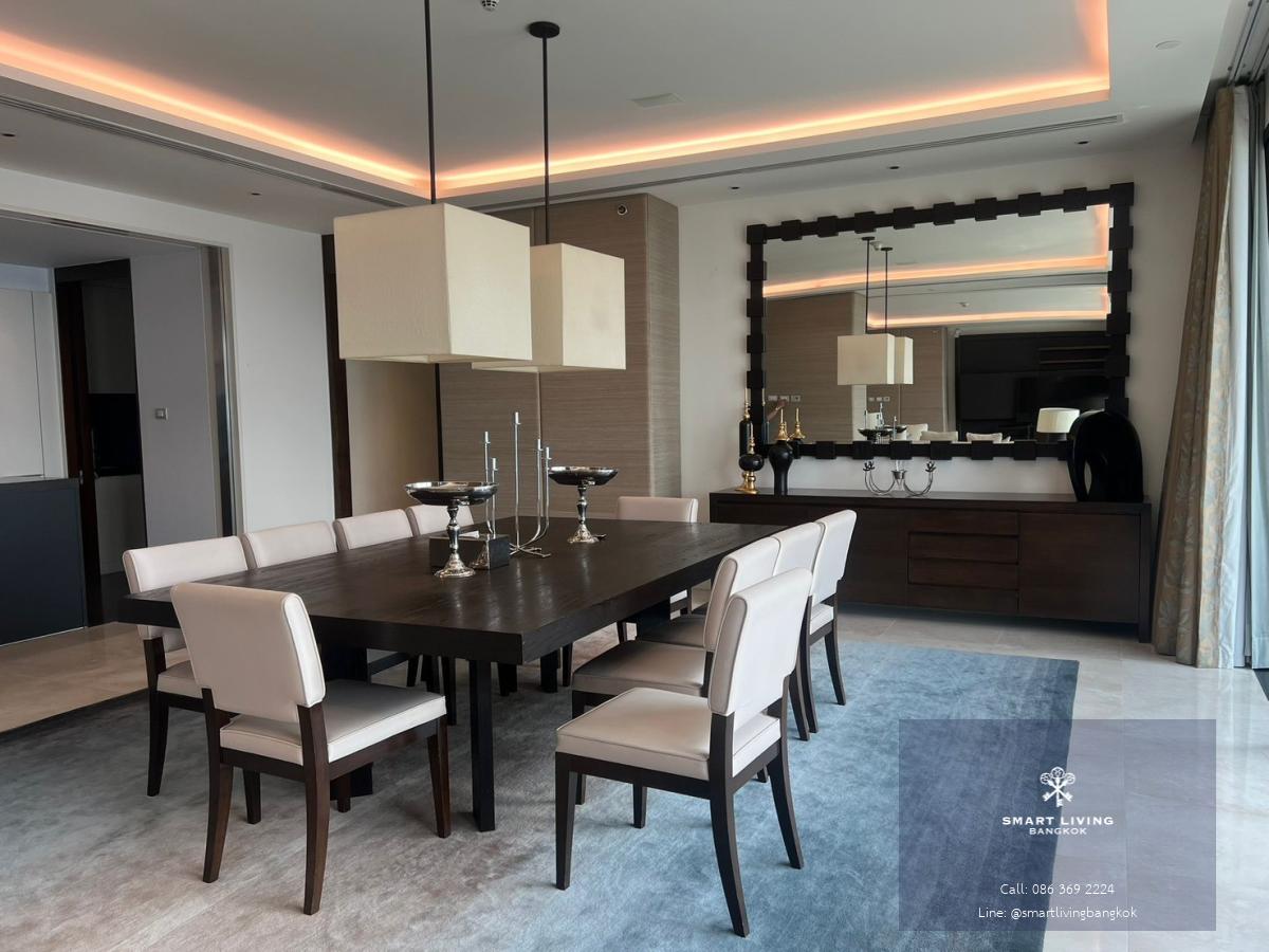 ให้เช่า The St. Regis Bangkok ไซส์ยักษ์ 300 ตร.ม. 3 ห้องนอน สุดยอดทำเลราชดำริ