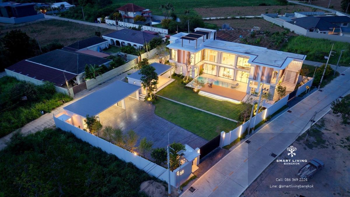 ขายพูลวิลล่าหรูมาบประชัน พัทยา บนที่ดินขนาดใหญ่ พร้อมลิฟต์ส่วนตัว Rooftop และสระว่ายน้ำ เหมาะสำหรับครอบครัวใหญ่