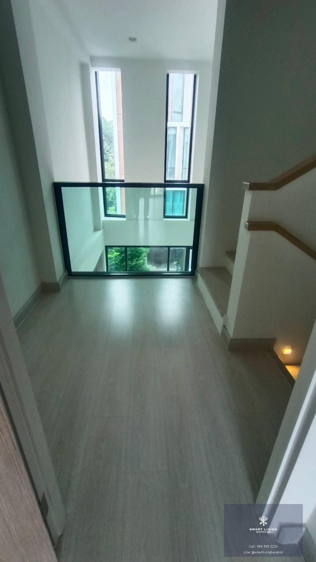 ✨ขายทาวน์เฮาส์3.5ชั้นราคาพิเศษยูนิตสุดท้ายย่านรัชดา32 3ห้องนอน แปลงมุม มีความเป็นส่วนตัว ใกล้รถไฟฟ้า เดินทางสะดวก